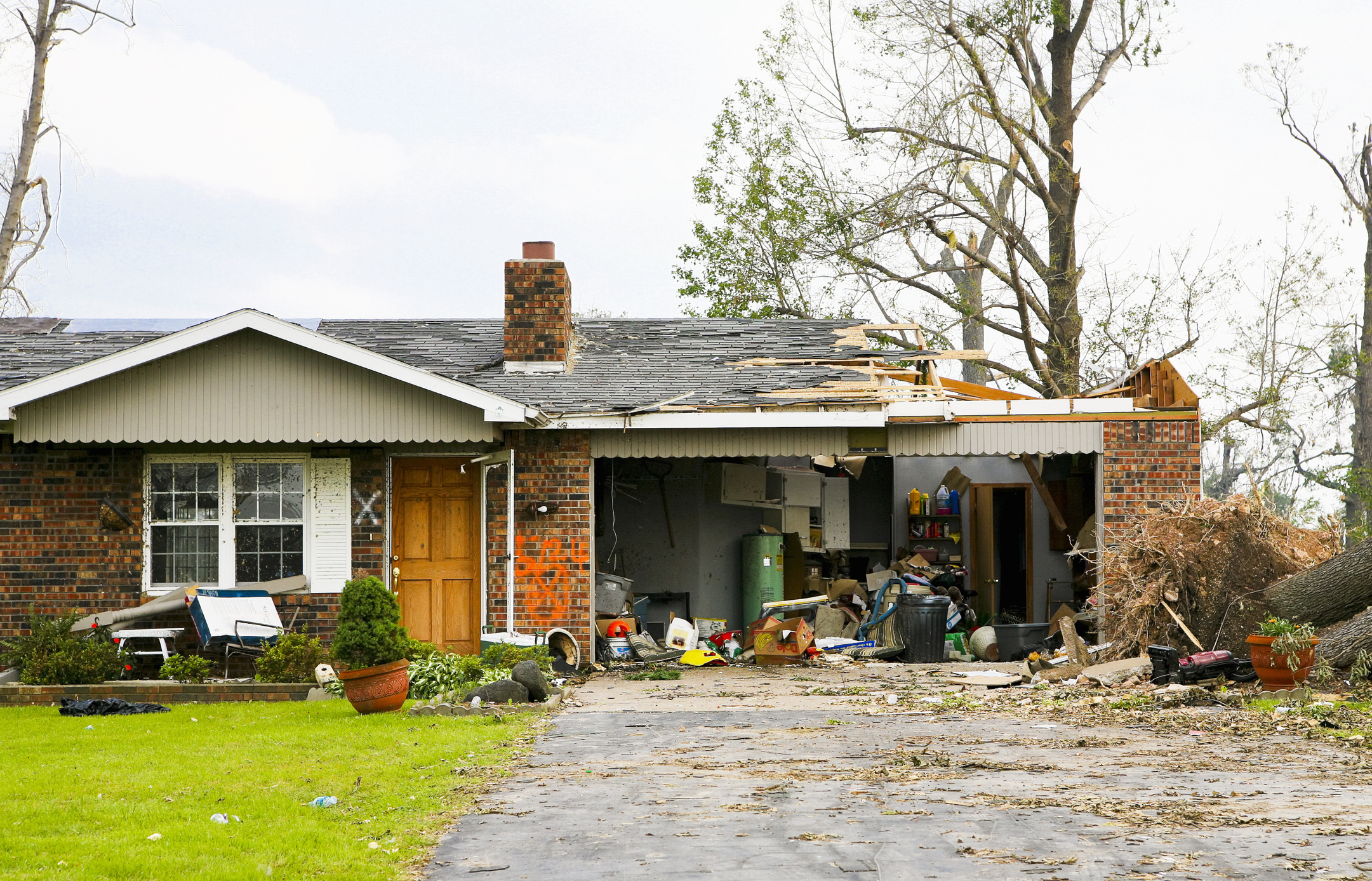 Wind and storm damage restoration